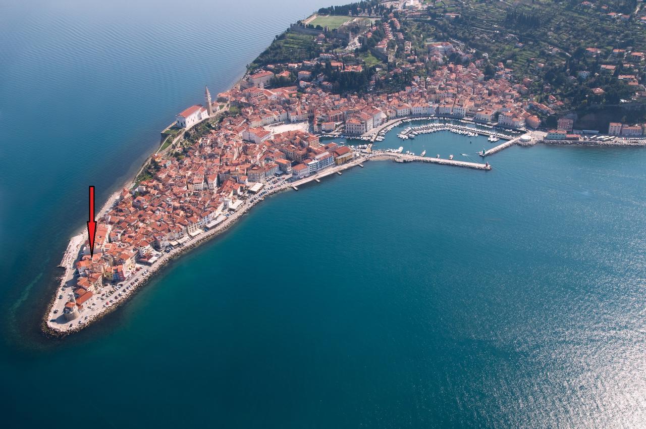 Piran Punta Beach Apartment Екстериор снимка